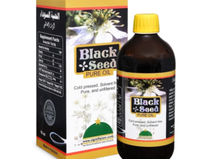 Large 16 oz. Bottle of Pure Cold-Pressed Black Seed Oil (Nigella Sativa) - Premium Quality, Unrefined, Virgin, Organic, Non-GMO Oil with Immune-Boosting Benefits