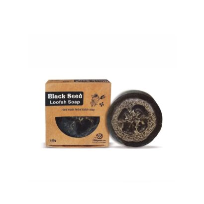 Black seed loofah soap