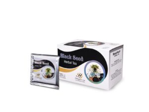 Black Seed Herbal Tea - A Soothing Blend for Digestion Support and Immune Boost | Refreshing and Delightful | Crafted with pure Ingredients | Contains 20 Tea Bags