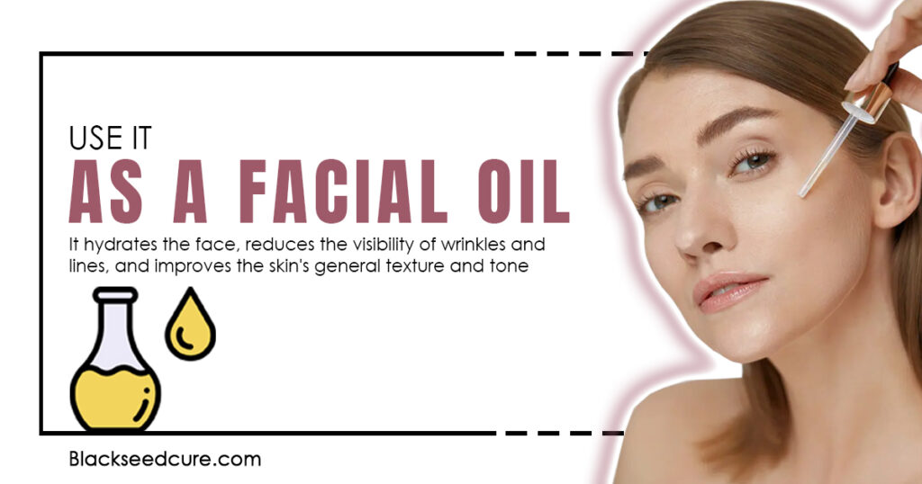 how to use black seed oil for skin