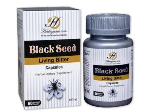 Black Seed Living Bitter Capsules – 60 Veggie Capsules
